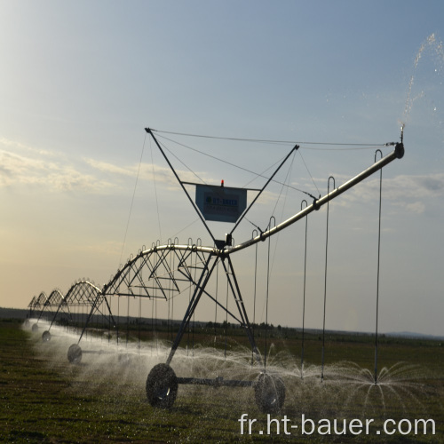 Caractéristiques des systèmes d&#39;irrigation à pivot central